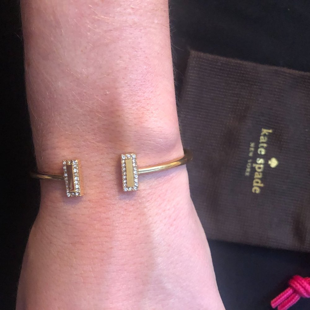 Kate Spade Gold Cuff Bracelet - Picture 3 of 3
